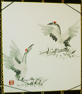 鶴の求愛